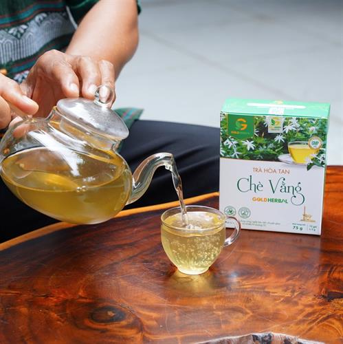 Chè Vằng Gold Herbal – Tinh túy từ thiên nhiên, chăm sóc sức khỏe toàn diện!